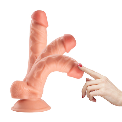 Dildos yang nyata besar realistis penis duplikat mainan seks PVC Dick Penis dewasa ultra lembut penis dildo untuk wanita masturbasi