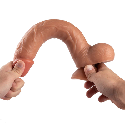 11 Inch Raksasa Besar Dildo Ekstrem Besar Realistis PVC dildo Produk Seks Suction Cup Dildo untuk wanita masturbasi