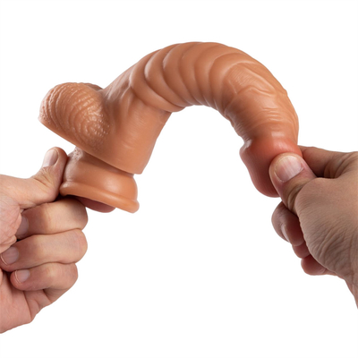 kecil realistis dildo mini dong penis buatan dengan kuat cangkir hisap wanita masturbasi mainan seks