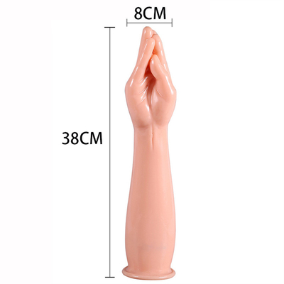 Super Besar Simulasi Tinju Dildo Hand Touch G-Spot Anal Plug Vaginal Masturbasi Tpe Suction Cup Sex Toys Untuk Unisex Co