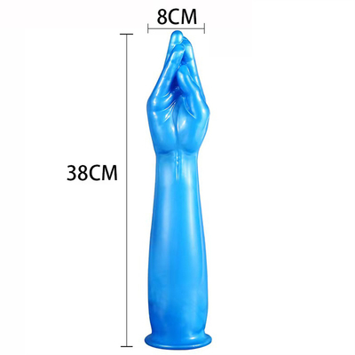 Super Besar Simulasi Tinju Dildo Hand Touch G-Spot Anal Plug Vaginal Masturbasi Tpe Suction Cup Sex Toys Untuk Unisex Co