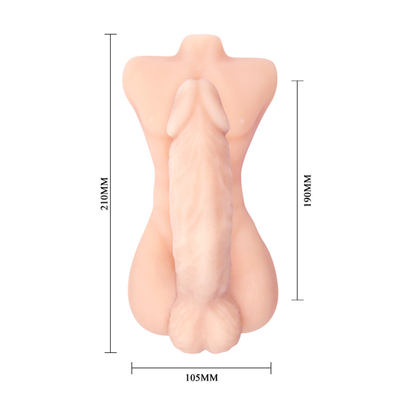Body Safe Penis Asli Mainan Seks 8 Inch Silicone Dildo untuk Wanita Pussy Masturbasi
