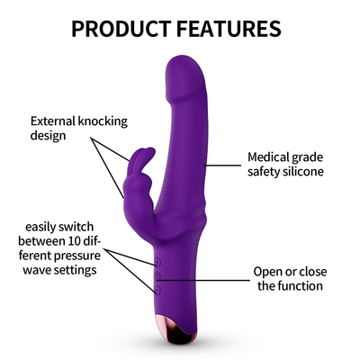 Dildo Kelinci Vibrator Mainan Consoladores Para Mujer Produk Seks G Spot Klitoris Vibrator Mainan Seks untuk Wanita