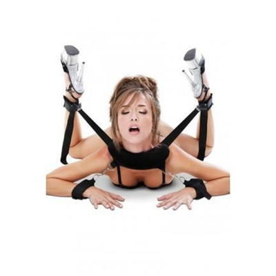 Set Tali Lashing Adjustable untuk Aktivitas di Tempat Tidur, Sangat Pasionalis Flirting Toys sm bondage untuk Game Pasangan