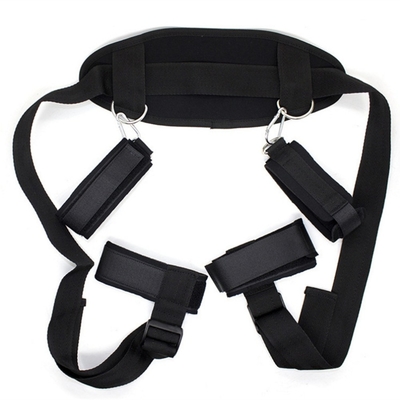 Set Tali Lashing Adjustable untuk Aktivitas di Tempat Tidur, Sangat Pasionalis Flirting Toys sm bondage untuk Game Pasangan