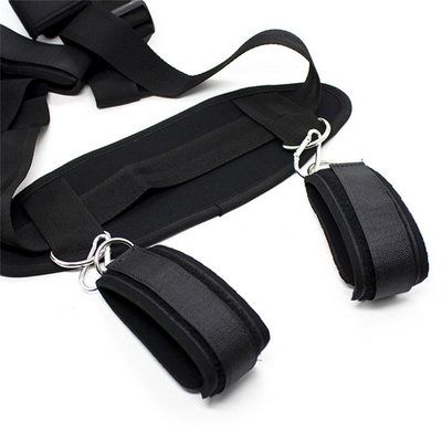 Set Tali Lashing Adjustable untuk Aktivitas di Tempat Tidur, Sangat Pasionalis Flirting Toys sm bondage untuk Game Pasangan