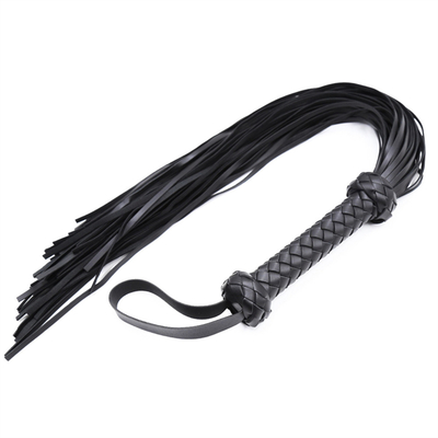 Grosir Custom Flogger Whip BDSM Menampar Whip Seks Perbudakan Kulit