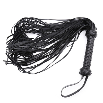 Grosir Custom Flogger Whip BDSM Menampar Whip Seks Perbudakan Kulit