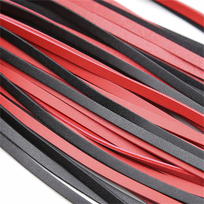 Grosir Custom Flogger Whip BDSM Menampar Whip Seks Perbudakan Kulit