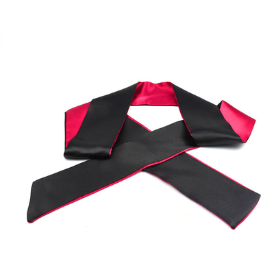 BDSM Bondage Restraint Game Seks Super Ribbon Satin Eye Mask Wanita Dewasa Blindfold Ribbon Reversible Bondage