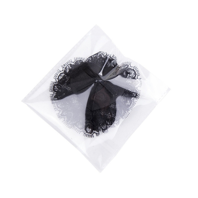 Kulit renda Patch Hitam PU seksi Puting Tutup Payudara Pasties Kesehatan Seksual Bowknot SM Puting Tutup