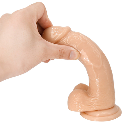 Dildos Realistis Rasanya Seperti Kulit Jelas Dildos Dengan Cangkir Penyedap Untuk Bermain Bebas Tangan Bahan Aman Tubuh Dan Mainan Seks Dewasa