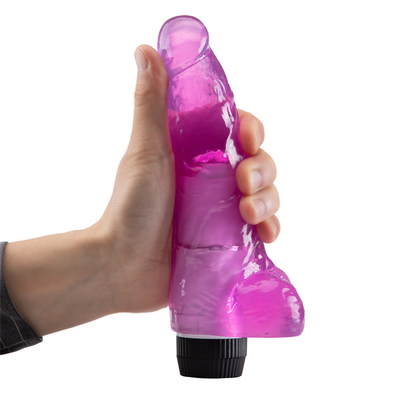 Badan Aman Penis Nyata Bergetar Mainan Seks Dildo Listrik Untuk Wanita