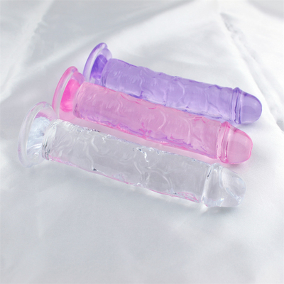 Strong Suction Artificial Dildo Penis Jelly Besar Dildos untuk Wanita Realistis Dildo