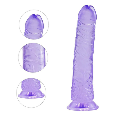 Mainan Seks Karet Plastik Silikon Penis TPE Lembut Untuk Wanita Dildo Mainan Seks Untuk Wanita Produk Seks Lainnya