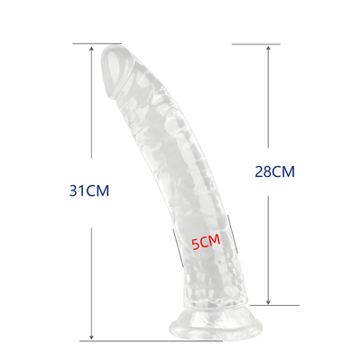 Mainan Seks Karet Plastik Silikon Penis TPE Lembut Untuk Wanita Dildo Mainan Seks Untuk Wanita Produk Seks Lainnya