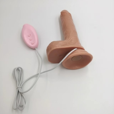 Realistis Dildo Berputar dan Teleskop Artificial Penis Mainan Seks untuk Wanita Mainan Dewasa Produk