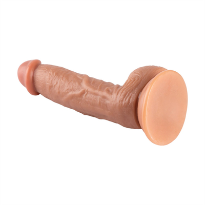 Dildo buatan super tebal besar dengan cangkir sedot Butt Plug - Fisting mainan seks dewasa