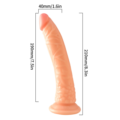 G-spot tanpa Vibrator Stimulator Klitoris untuk Wanita Kesenangan tanpa getaran, Waterproof Klitoris tanpa Vibrator Silikon Realis
