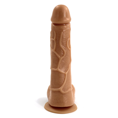 Hot Sale Gaya Klasik 7 Inci TPE Realistis Dildo mainan seks dewasa untuk wanita