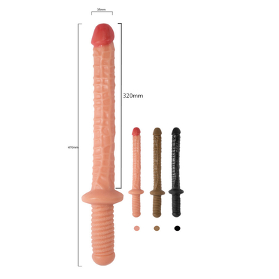Huge Realistic Adult Toys Dildo wholesale for woman Women Soft Flexible Realistic Brown With wholesale