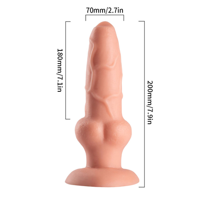 Bentuk khusus simulasi kreatif dildo produk seks wanita monster dildo model hewan