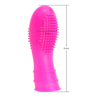 Grosir Medical Silicone Finger Sleeve Ring Dengan Bump Penis Ring Mainan Seks