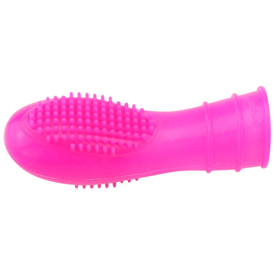 Grosir Medical Silicone Finger Sleeve Ring Dengan Bump Penis Ring Mainan Seks