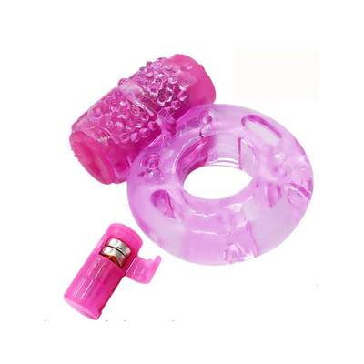 TPE Vibrator Penangkal Penangkal Sperma untuk Penundaan Pria