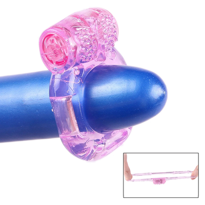 TPE Vibrator Penangkal Penangkal Sperma untuk Penundaan Pria