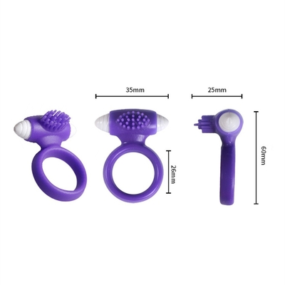 Pria lebih lama bertahan goyang ayam cincin vibrator cincin untuk mainan seks pria