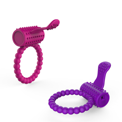 Produk Seks Berkualitas Tinggi Penis Pria Yang Nyaman Cincin Penis Pria Dengan Vibrator Untuk Pria