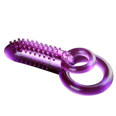Double Motor Finger Mini Vibrator Klitoris Anal Pussy Wanita Dewasa Pasangan Finger Vibrator