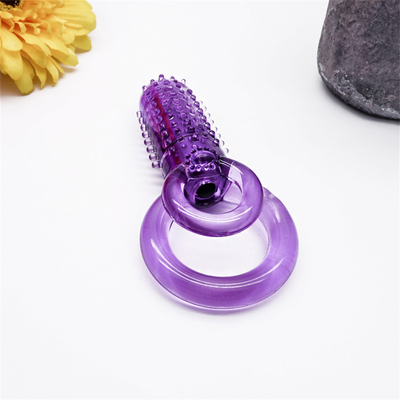 Double Motor Finger Mini Vibrator Klitoris Anal Pussy Wanita Dewasa Pasangan Finger Vibrator