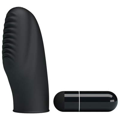 Mainan Masturbasi Wanita Berkualitas Tinggi Pencinta Jari Interfinger Vibrator Jari Wanita Mainan Seks