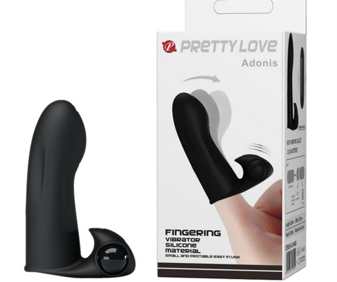 Mainan Masturbasi Wanita Berkualitas Tinggi Pencinta Jari Interfinger Vibrator Jari Wanita Mainan Seks