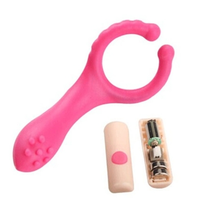 Terbaik Jual Mainan Seks Bergetar Klem Puting dengan G Spot Vibrator untuk Wanita