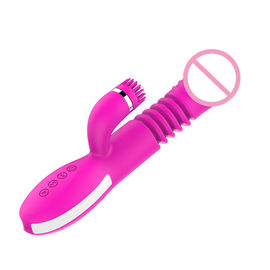 Dildo Vibrator Lidah Berputar Cepat Merangsang Vibrator Seks Klitoris Untuk Wanita