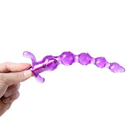 TPE Beads Anal Sex Toys Vibrator Pijat Prostat Lembut 1 Getaran Kecepatan