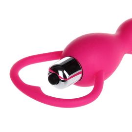 Mainan Seks Anal Dewasa Tahan Air Bergetar Butt Plug Dengan Vibrator Berat 76g