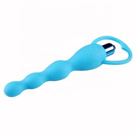 Mainan Seks Anal Dewasa Tahan Air Bergetar Butt Plug Dengan Vibrator Berat 76g