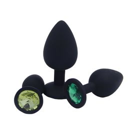 Mainan Seks untuk Pria Mainan Seks Butt Plug Anal Mainan Seks Silikon Medis Seks Anal Plug 41 Mm X 92 Mm Ukuran