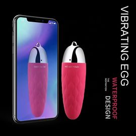 ODM OEM Wireless Remote Bullet Vibrating Love Anal Egg Untuk Pria / Wanita