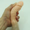 Stepless Vibrator Dick Lambskin Dildo Realistis Sex Toy Medical PVC Material