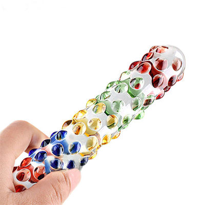 Crystal Pyrex Glass Sex Toy Produk Dewasa Tahan Air Mainan Seks Untuk Pria