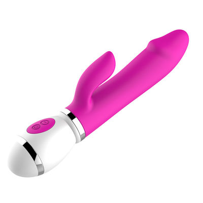 Medis Siliocne Sex Toys AV Vibrating Massager Merangsang Pussy Sex Vibrator untuk Wanita