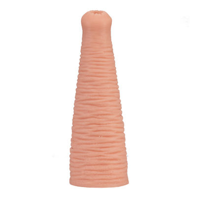 100mm * 295mm Buatan Ayam Gajah Hidung Dildo Pijat Prostat Mainan Seks