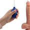 USB Rechargeable Vibrator Squirting Dildo Wanita Masturbasi Sex Toy