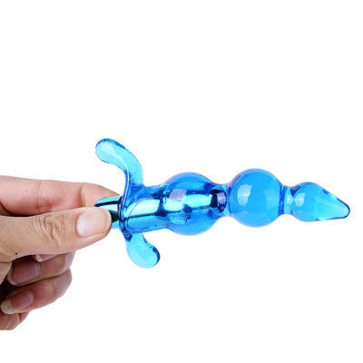 TPE Beads Anal Sex Toys Vibrator Pijat Prostat Lembut 1 Getaran Kecepatan