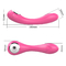 Air Pulse Klitoris G Spot Vibrator Vibrator Isi Ulang Tahan Air